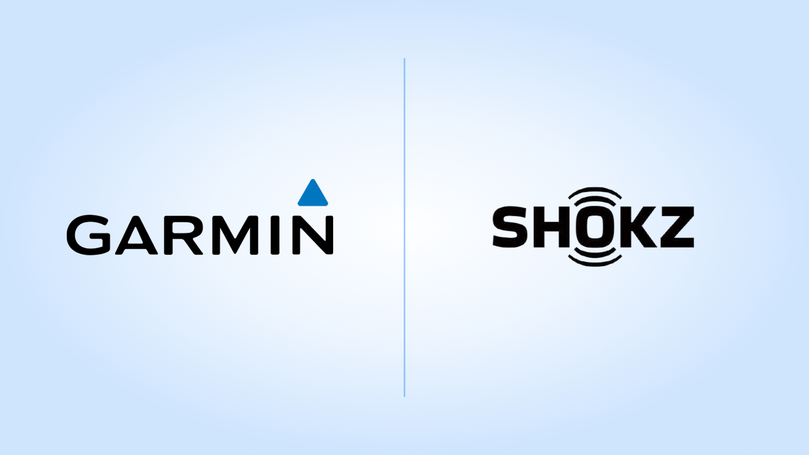 SK텔레콤 스마트기기 요금제 할인 라인업에 새로 합류한 가민(GARMIN)과 샥즈(SHOKZ) 브랜드 로고